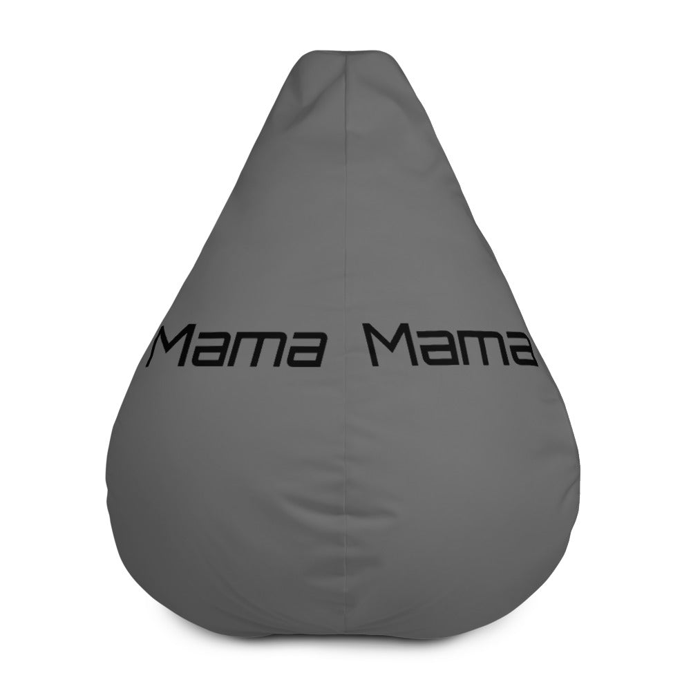 Mama Bean Bag Chair Cover Gray