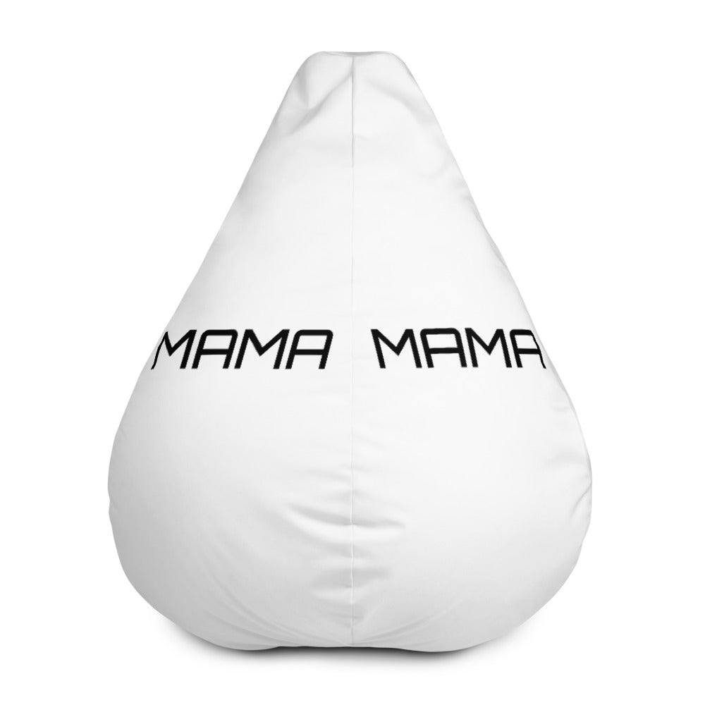 Mama in white Bean Bag Chair Cover