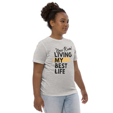 Load image into Gallery viewer, New Room Living My Best Life Kids Tshirt
