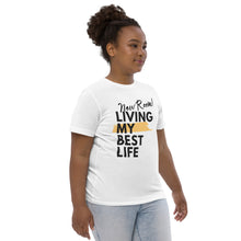 Load image into Gallery viewer, New Room Living My Best Life Kids Tshirt
